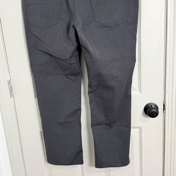 English Laundry Pants Mens 38x30 Gray 5 Pocket Straight Leg Comfort Chino - Picture 5 of 13